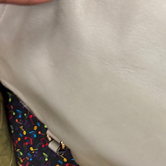 Michael Kors Gray Shoulder Bag with Gold Accents - Picture 14 of 16